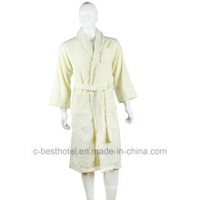 Trendy Design High Quality 100% Cotton Terry Hotel or Home Bath Bathrobe